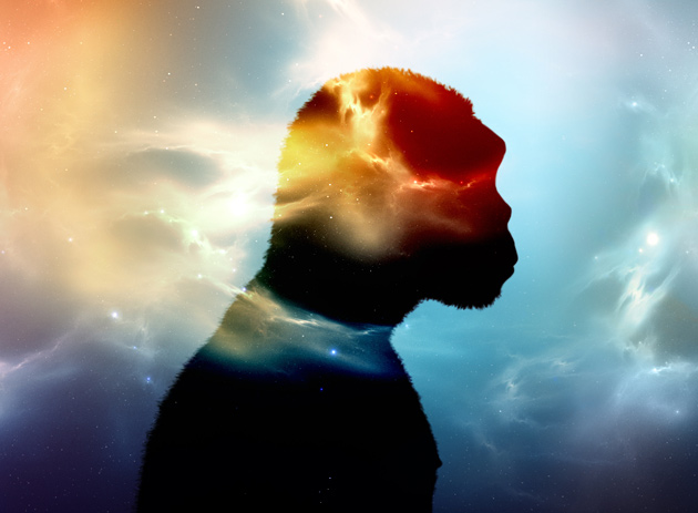 Sybolbild: “Geisterhafte Menschenart” (Illu.) Copyright: Bob Wilder/University at Buffalo.