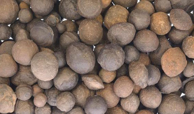 …und Hematit-Konkretionen verschiedener Größen (Kieselstein- bis Golfballgröße) aus einem US-Nationalpark in Utah. Copyright/Quelle: Reproduced with permission, courtesy of Fantasia Mining and Ashley Rouech / Journal of Astrobiology and Space Science Reviews, 1, 40--81, 2019; Joseph et al.