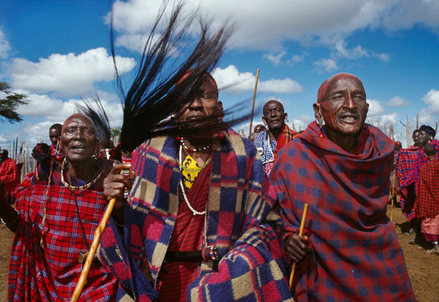 Mitglieder der Khoisan. Copyright: Paul Weinberg (via WikimediaCommons) / CC BY-SA 3.0