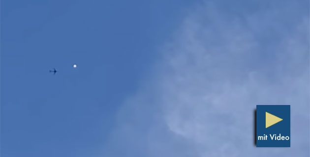 Standbild aus einem der zahlreichen Webvideos der Objekte, hier über der Region Kansas City. Copyright/Quelle: Clint Banning / Youtube