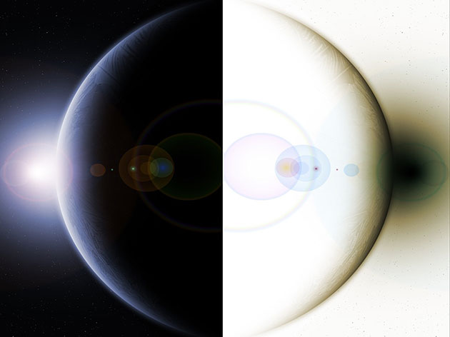 Symbolbild: Künstlerische Darstellung von Spiegel-Materie (Illu.) Copyright: grewi.de