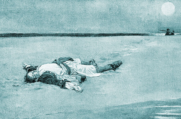 Symbolbild: Abbildung aus „Tom Chist and the Treasure Box“ , Howard Pyle (1921) Copyright: Gemeinfrei