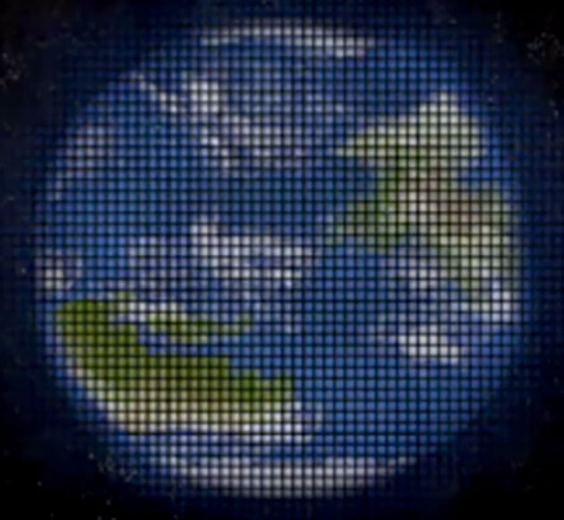 Simulation der Ansicht eines fernen Exoplaneten, wie sie mit der Multipexel-Darstellung eines die Sonne als Gravitationslinse nutzende Weltraumteleskops einst möglich sein könnte. Copyright: NASA JPL/Slava Turyshev