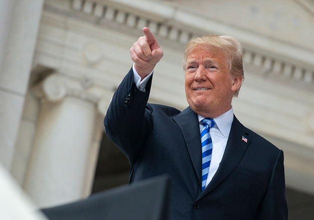 Symbolbild: US-Präsident Donald Trump. Copyright: Public Domain