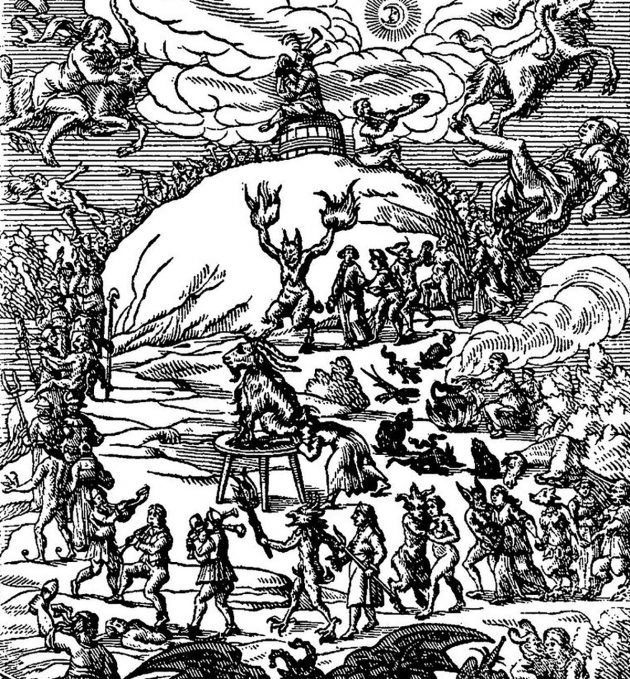 "Blockes-Berges Verrichtung", J. Praetorius um 1668. Copyright: gemeinfrei