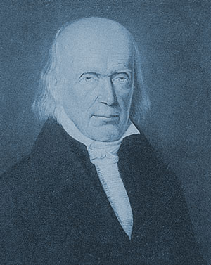 Pfarrer (sowie Saarbrücker OB) Johann Friedrich Köllner, 1764–1853 Quelle: Stadtarchiv Saarbrücken