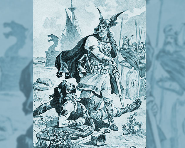 Symbolbild: Obwohl Mythen - wie die hier gezeigten gehörnten und geflügelten Helme - längst widerlegt sind, prägen noch immer romantisierte Vorstellungen auch das moderne Bild von Wikingern. Copyright: Gemeinfrei