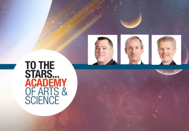 Die Gründungsmitglieder Luis Elizondo (l.), Chris Mellon (m.) und Steve Justice (r.). Bildquelle: tothestarsacademy.com