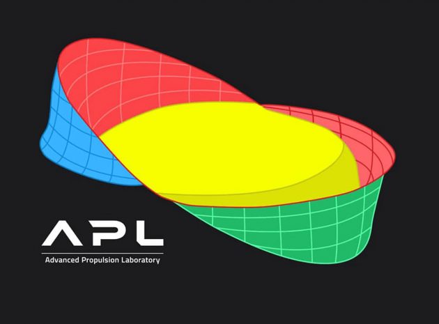 Grafische Darstellung einer Warp-Blase (Illu). Copyright: AppliedPhysics.org