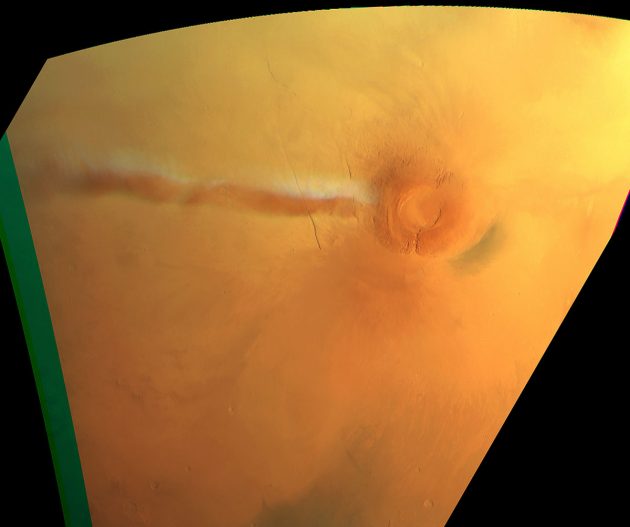 Hochauflösenden HRSC-Kamera an Bord von „Mars-Express“, aufgenommen am 21. September 2018. Copyright: ESA/DLR/FU Berlin, CC BY-SA 3.0 IGO