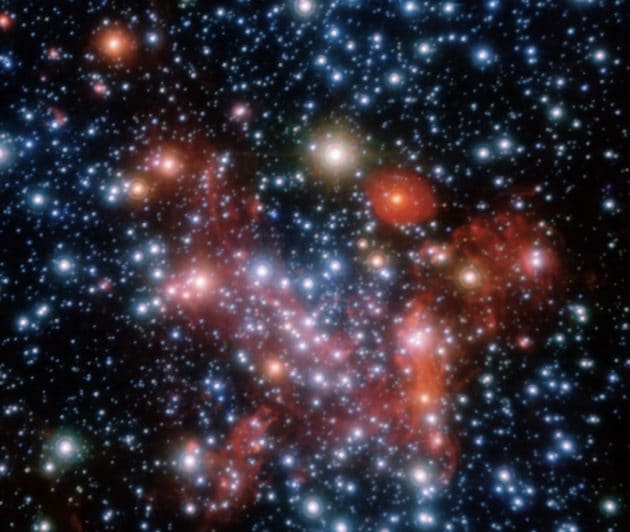 Blick ins sternenvolle Zentrum der Milchstraße Copyright: ESO.org