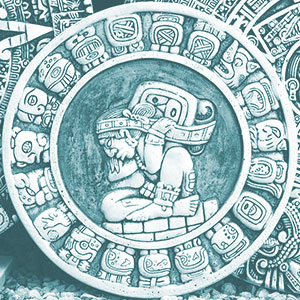 Darstellung des Haab‘-Zyklus mit seinen 18+1 Monaten. Copyright/Quelle: theilr (via WikimediaCommons) / CC BY-SA 2.0
