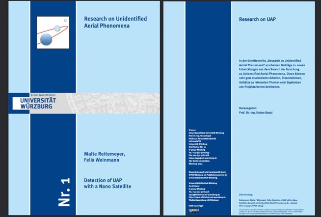 Schriftenreihe über UAP-Studien am IFEX der Universität Würzburg