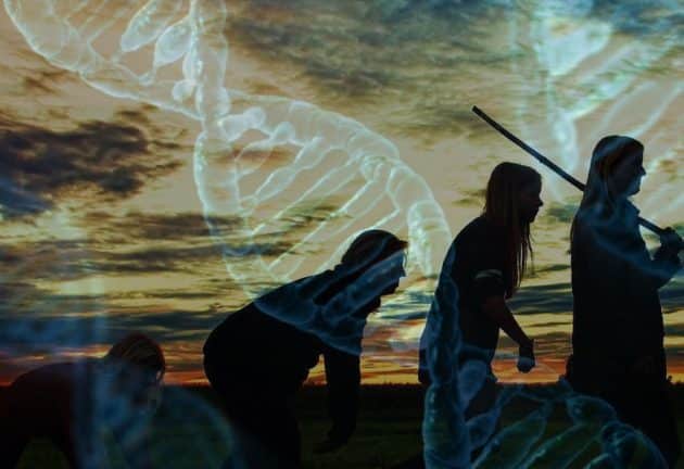 Symbolbild: Evolution des modernen Menschen (Illu.) Copyright/Quelle: Pixabay.com