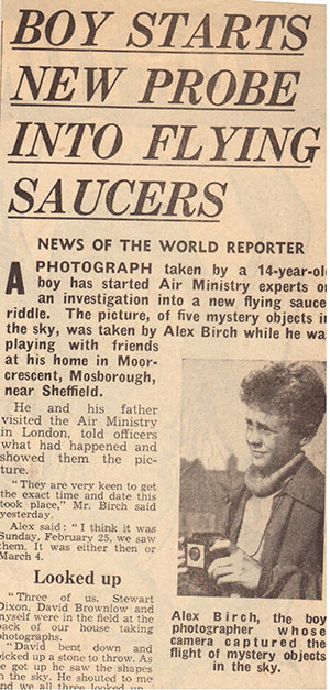 Artikel in „News oft he World“ vom 2. September 1962. (Klicken sie auf die Bildmitte, um zu einer vergrößerten Darstellung zu gelangen.)