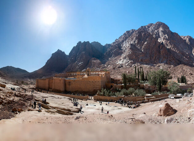 Das Katharinenkloster. Copyright: Esben Stenfeldt (via WikimediaCommons) / CC BY-SA 3.0