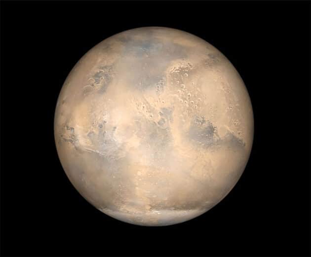 Symbolbild: Planet Mars. Copyright: NASA