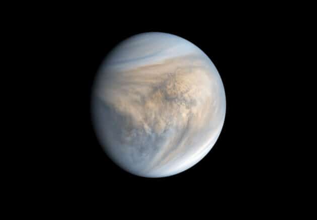 Planet Venus. Copyright: JAXA/ ISAS/ DARTS/ Kevin M. Gill