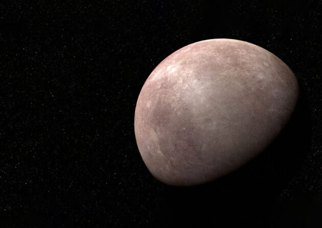 Künstlerische Darstellung des Planeten „LHS 475 b“ (Illu.). Copyright: NASA, ESA, CSA, L. Hustak (STScI)