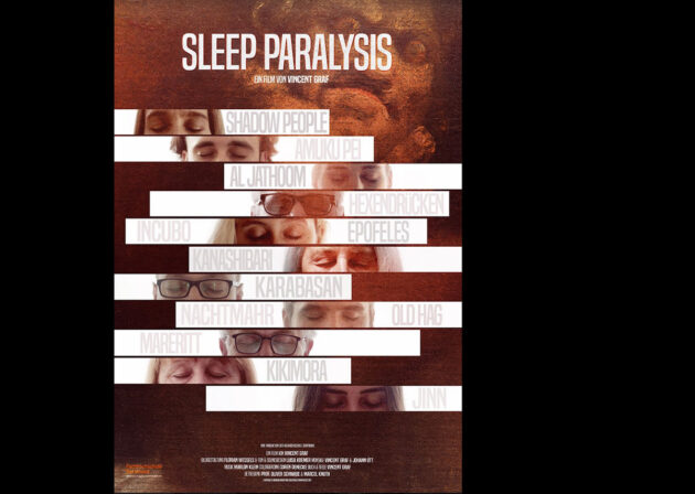 Kinoplakat zum Film „Sleep Paralysis“ von Vincent Graf. Copyright: V. Graf