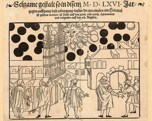 Ausschnitt des "Basler Flugblatts" von 1566.