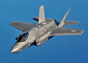 Eine F35 der US Air Force im Einsatz.Copyright: USAF