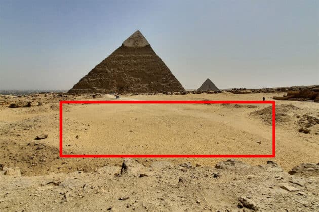 Blick auf die untersuchte Fläche.Copyright/Quelle: Sato et al., Archaeological Prospection 2024