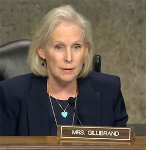 Senatorin Kirstin Gillibrand.Copyright: armed-services.senate.gov