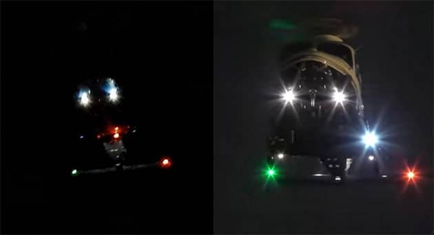 Eine vermeintliche Drohne über New Jersey entpuppt sich als Helikopter (hier vermutl. Ein AW139/T7-LSS.