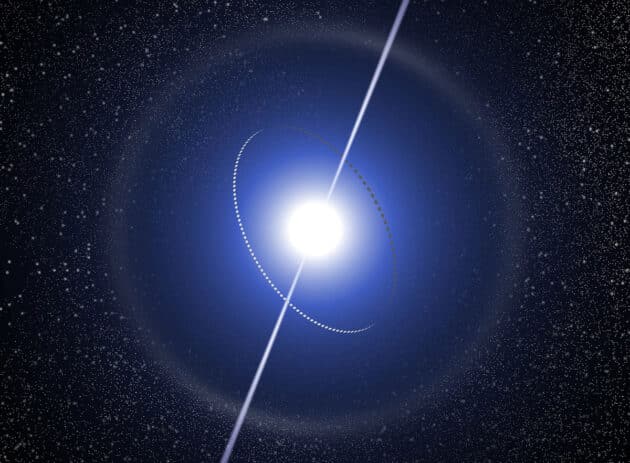 Grafische Darstellung eines Dyson-Rings (Illu.). Copyright: GreWi (mit materialien von WikimediaCommons)