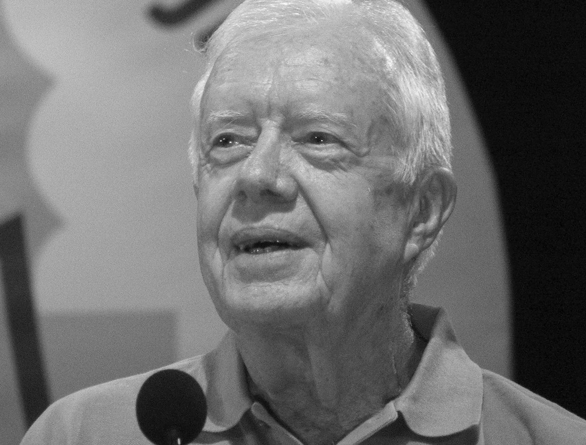 Jimmy Carter (2005).Copyright/Quelle: BstarXO Chester L. Roberts (via WikimediaCommons) / CC By-SA 3.0