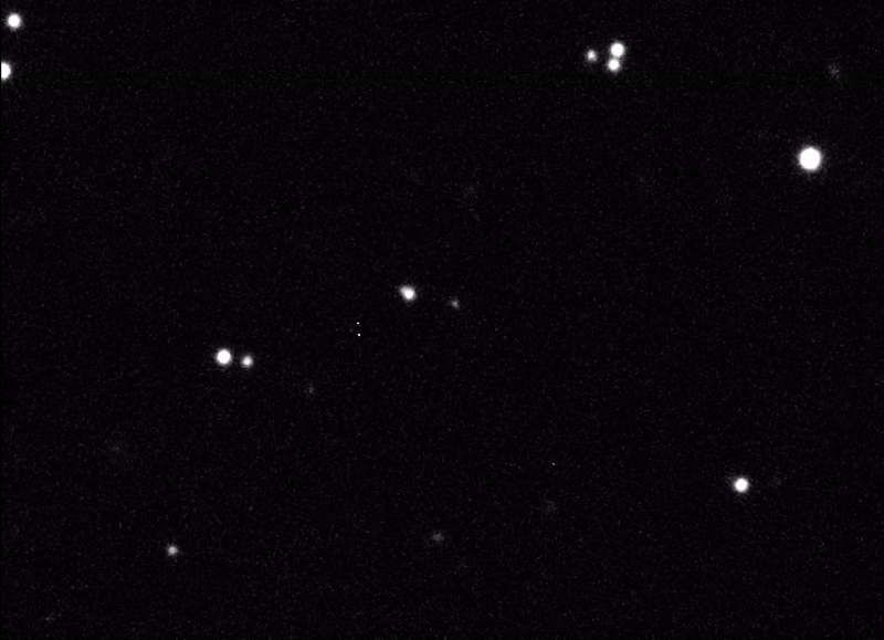 Aufnahme des Asteroiden „2024 YR4“ mit dem Very Large Telscope der ESA.Copyright/Quelle: ESO/O. Hainaut et al.