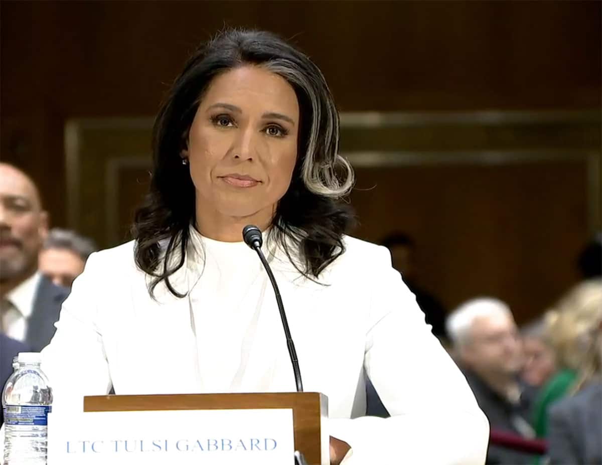 Die neue Direktorin und Koordinatorin der US-Geheimdienste, Tulsi Gabbard. Copyright: U.S. Senate Select Committee on Intelligence