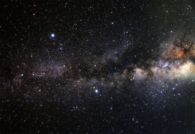 Symbolbild: Blick auf die Milchstraße. Copyright: NASA