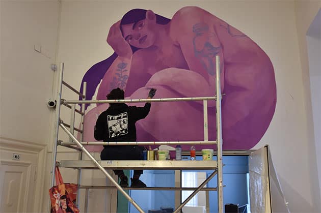 Linda Steiner im Mamutz.Quelle/Copyright: mamuz.at