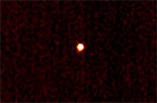 Aufnahme des Asteroiden „2024 YR4“ vom 8. März 2025 mit das James-Webb-Weltraumteleskop.Copyright/Quelle: A. S. Rivkin et al./NASA/ESA