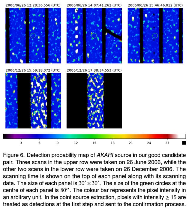 AKARI-Ansichten des hoffnungsvollsten P-9-Kandidaten.Copyright: T.L.Phan et al., ArXiv.org 2025