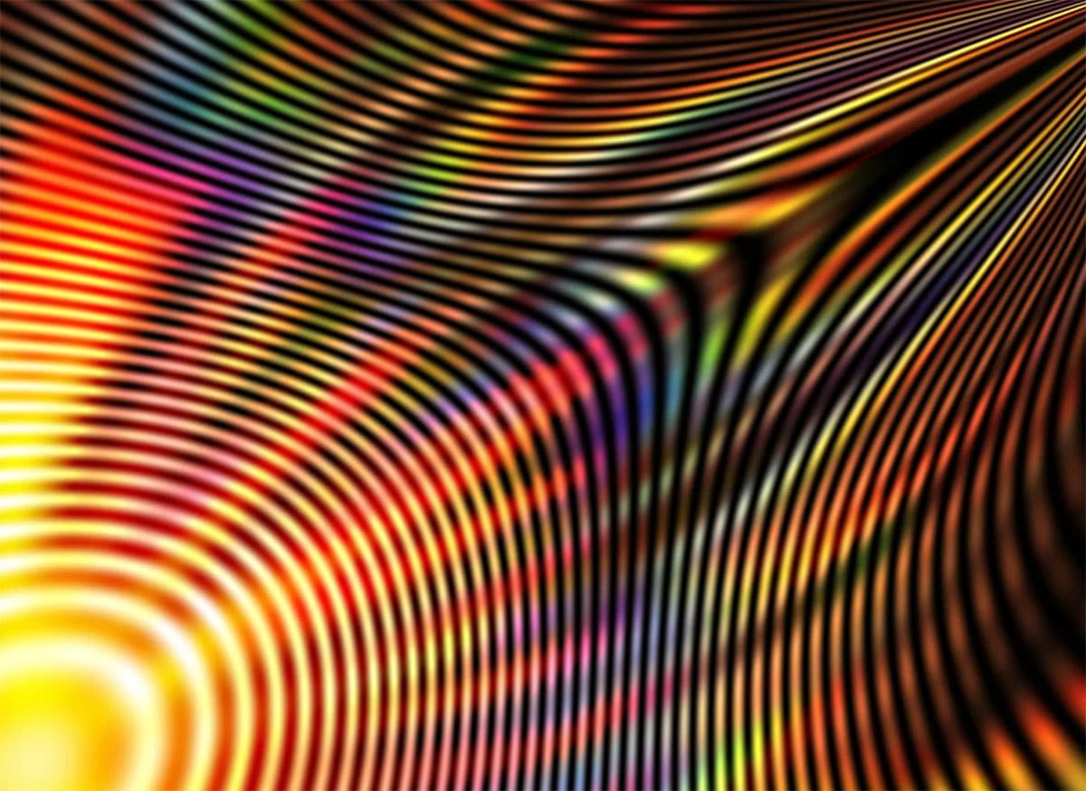 Symbolbild: Intereferenzmuster.Copyright: Pixabay Content License (via Pixabay.com)