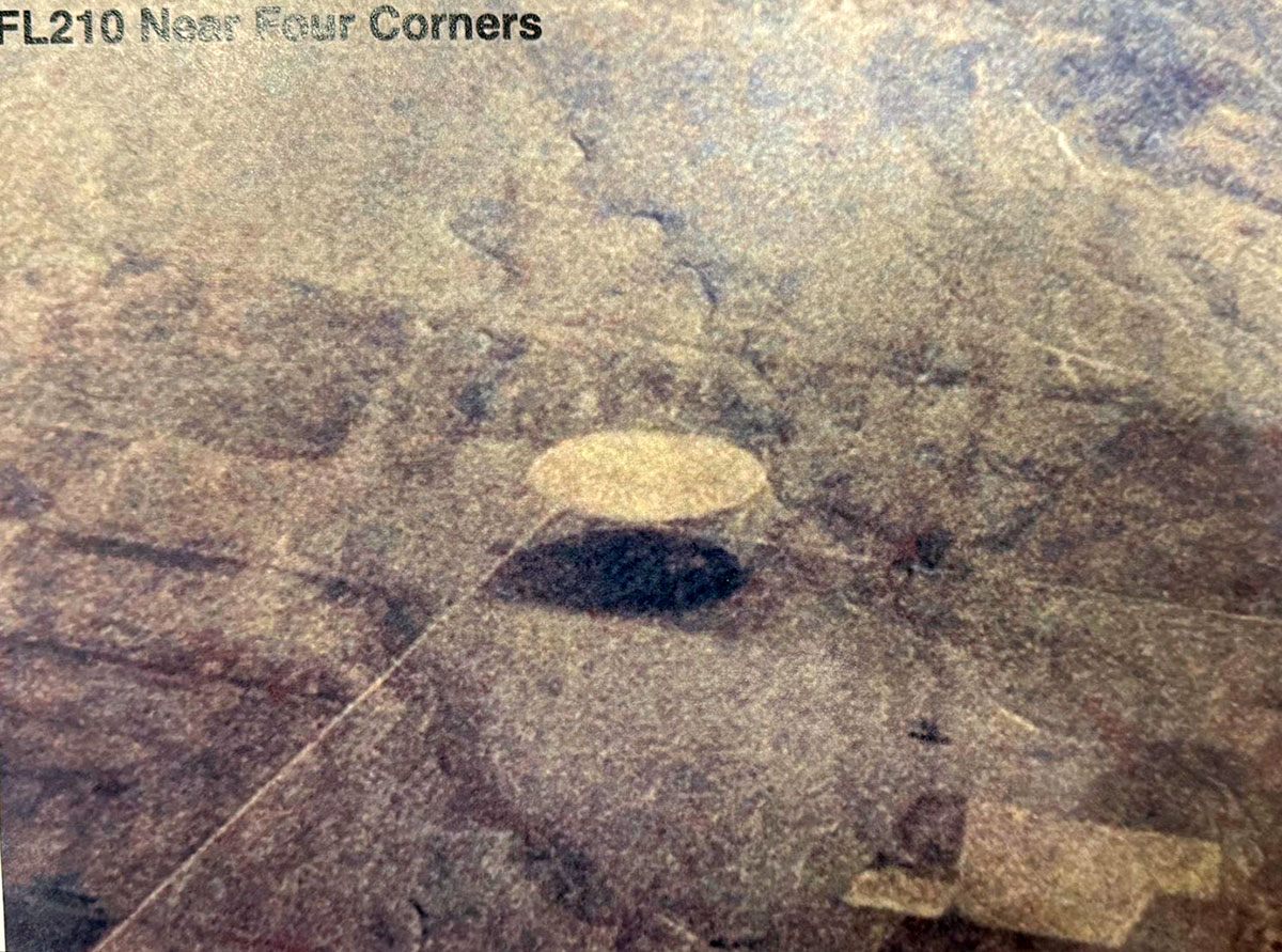 Elizondos "UFO"-Foto.Quelle: UAPDF