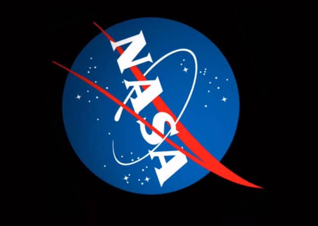 Symbolbild: Verdrehtes NASA-Logo. Copyright/Quelle: NASA