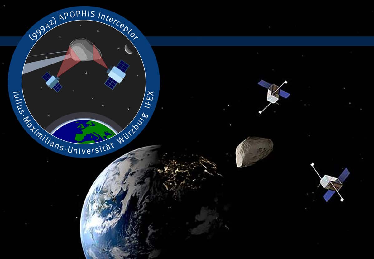 Grafische Darstellung der NEAlight-Mission (Illu.)Copyright: IFEX
