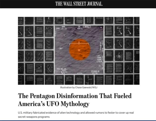 Titel des WSJ-Artikels. Quelle: www.wsj.com