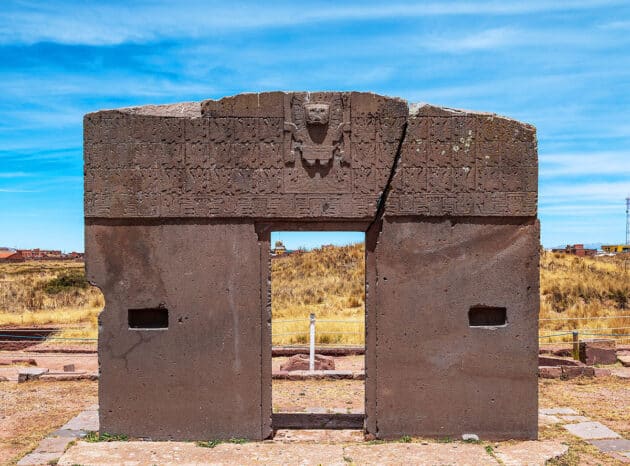 Archivbild: Das sog. „Sonnentor“ von Tiwanaku Copyright: ClaudioLD (via WikimediaCommons) / CC BY-SA 4.0
