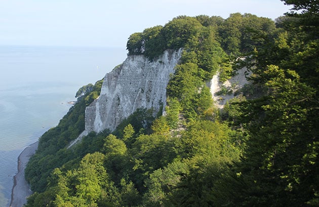 Blick auf das wendische Burg Arkona auf Rügen.Quelle: T. D. Wabbel
