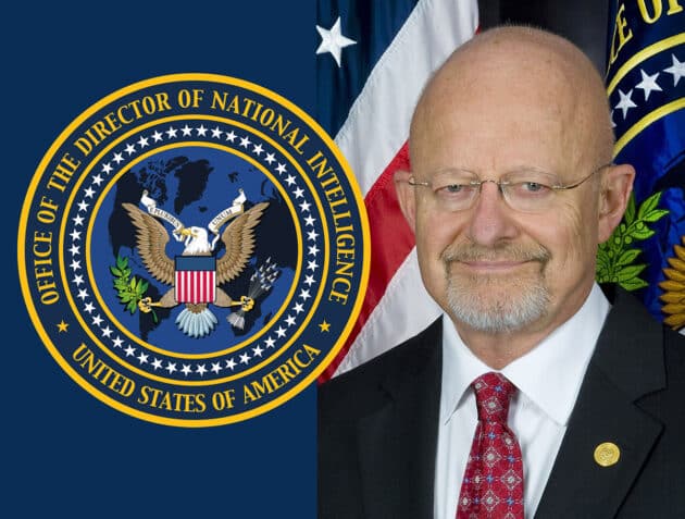James Clapper war von 2010 bis 2017 Chef der US-Geheimdienste (DNI) unter Barack Obama. Copyright: US Gov.