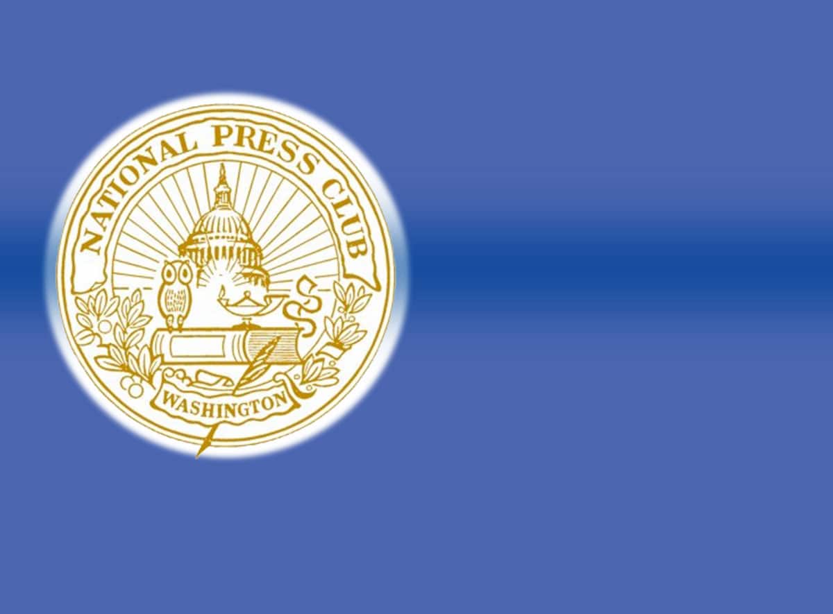 Das Signet des National Press Club in Washington D.C.Quelle: press.org