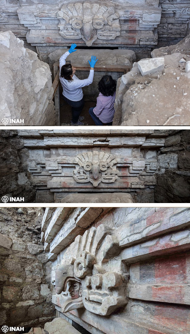 Weitere Ansichten der Grabanlage.Quelle/Copyright: Luis Gerardo Peña Torres / INAH