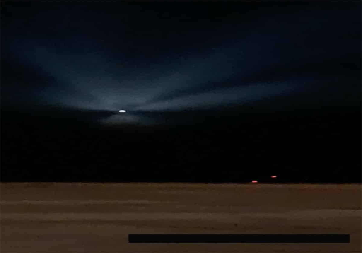 Standbild aus einem von 50 „UFO-Videos“, die mit der zweiten Tranche an UFO-Akten vom US-Kriegsministerium am 22. Mai 2026 veröffentlicht wurden.Copyright: US Dept. of War (DOW/PURSUE)