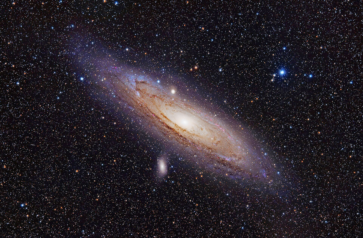 Symbolbild: Die Andromeda-Galaxie (M31).Quelle/Copyright: Adam Evans (via WikimediaCommons) / CC BY-SA 2.0