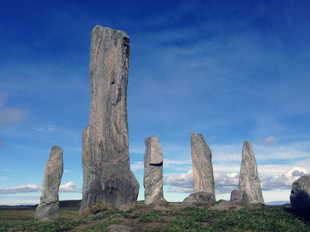 Symbolbild: Wie hier im schottischen Callanish prägte die Menschheit viele Jahrtausende das Antlitz unseres Planeten, ohne, dass ihre Existenz aus der kosmischen Ferne direkt erkennbar gewesen wäre. Quelle: A. Müller für grewi.de